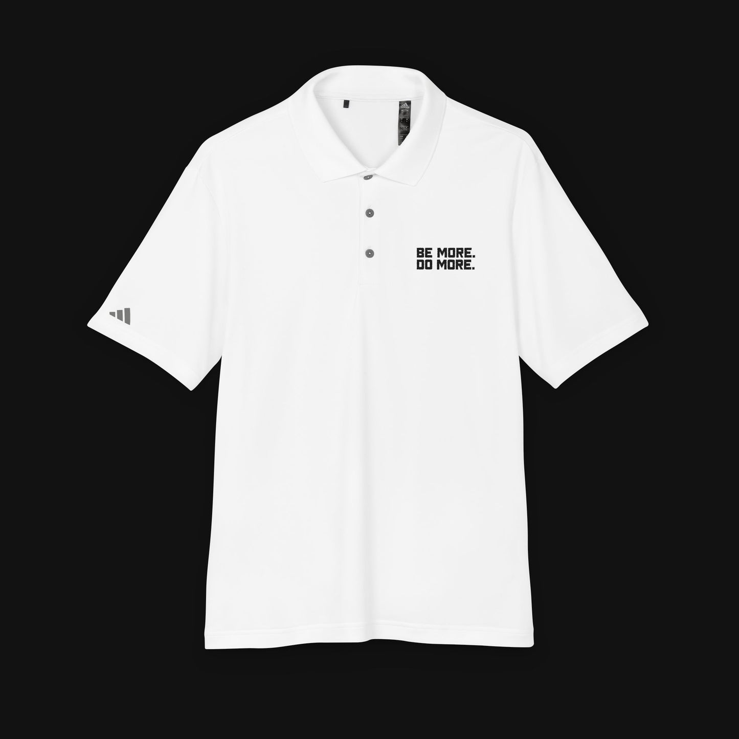 Be More. Do More. Adidas Performance Polo