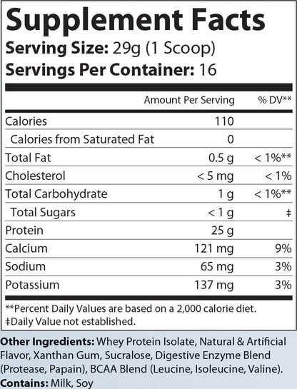 Whey Isolate Vanilla